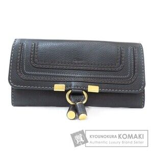 Chloe logo Crocodile long Wallet leather